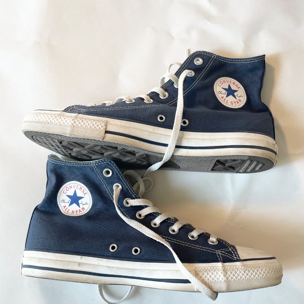 Converse Chuck Taylor All Star Blue-Gray Canvas high top M-10 W-12
